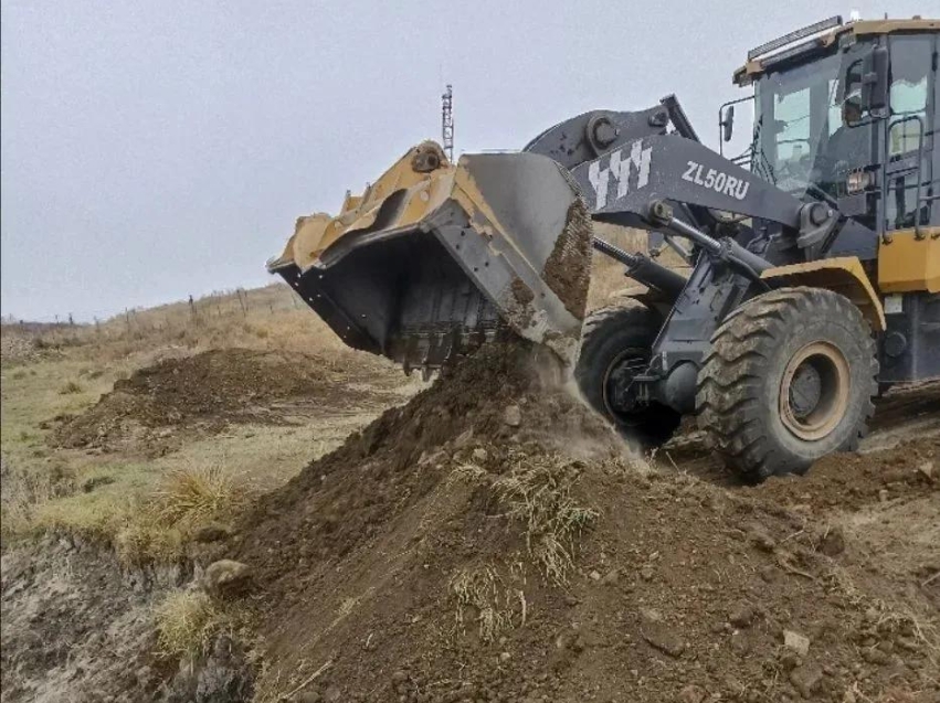 Условную аварию на защитной дамбе ликвидировали во время учений в Приаргунском округе