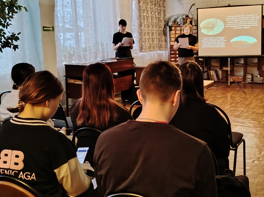 Страницы истории «Солдат войны не выбирает»