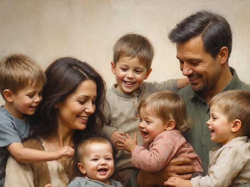 Пятый сын родился в многодетной семье из поселка Орловский Забайкальского края