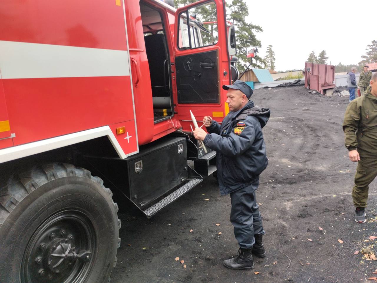 Пожарная тренировка прошла в центральной котельной поселка Дровяная |  04.10.2023 | Чита - БезФормата