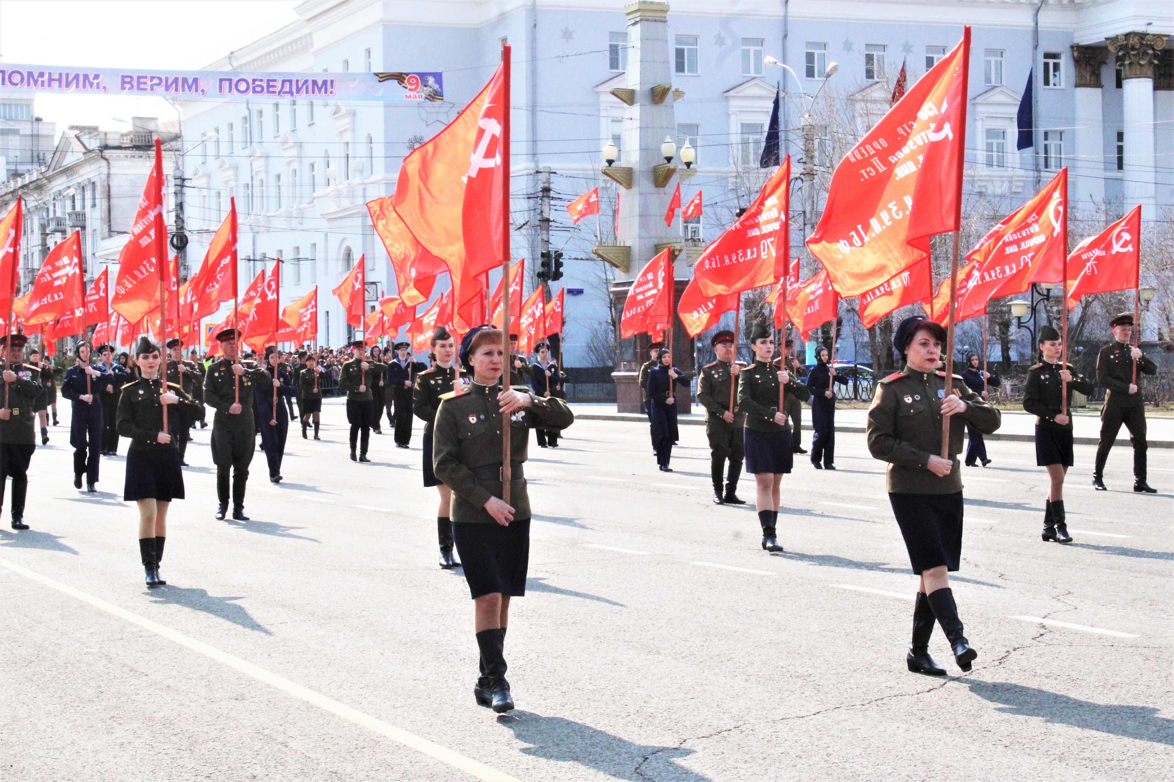 Министерство культуры Забайкальского края | «Помним. Верим. Победим». Как в  Zабайкалье встретили День Победы