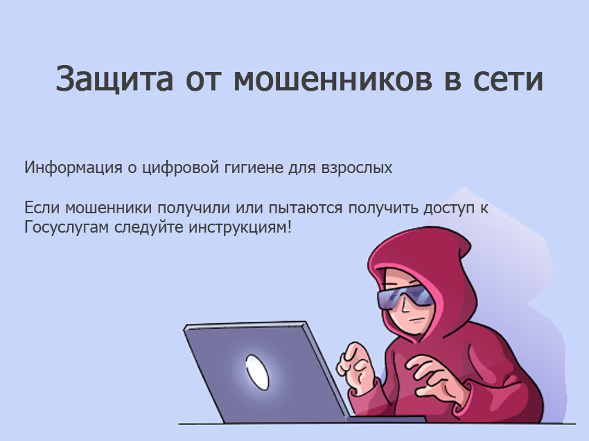 Информационно-справочные материалы по жизненной ситуации «Защита от мошенников в сети»