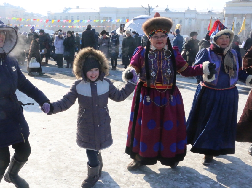 Сагаалган в забайкальском крае