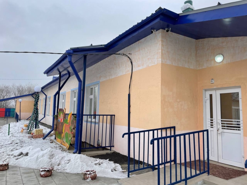 ​Глава региона- Губернатор А.М. Осипов произвел осмотр детского сада села Домна.