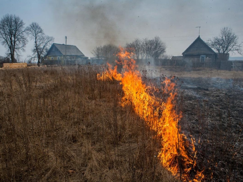 Департамент ГО ПБ Zабайкалья напоминает об ответственности за палы травы