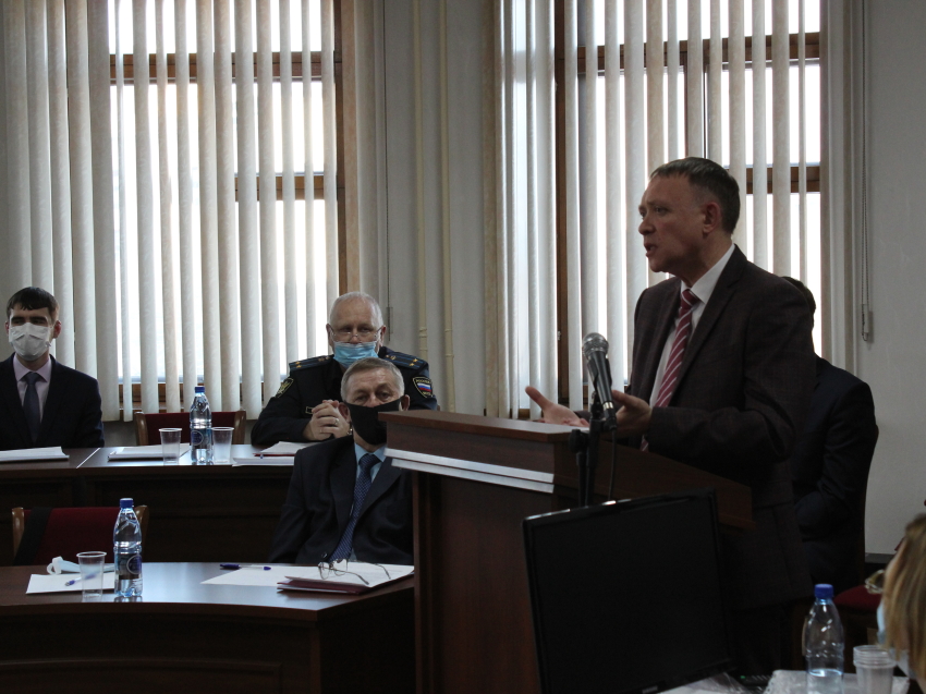 Альберт Трофимов выступил с докладом на Совете судей Забайкальского края