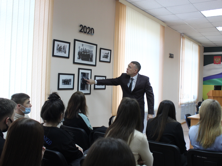 Студенты Читинского Института Байкальского Государственного Университета посетили Департамент 