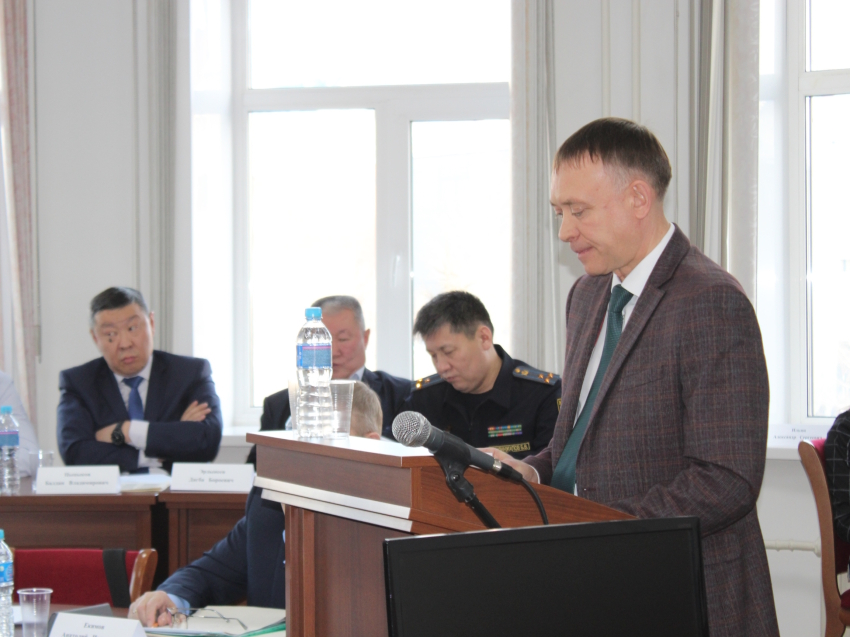 Руководитель Департамента выступил с докладом на Совете судей Забайкальского края