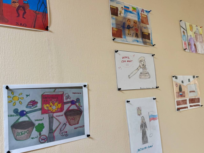 Объявлены победители конкурса детских рисунков «Мировая юстиция глазами ребенка»