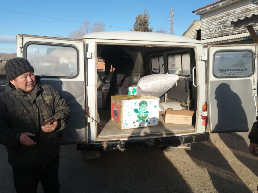 25 декабря с Дульдургинского района отправился гуманитарных груз в зону СВО