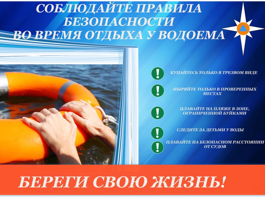 БЕЗОПАСНОЕ ПОВЕДЕНИЕ НА ВОДЕ 