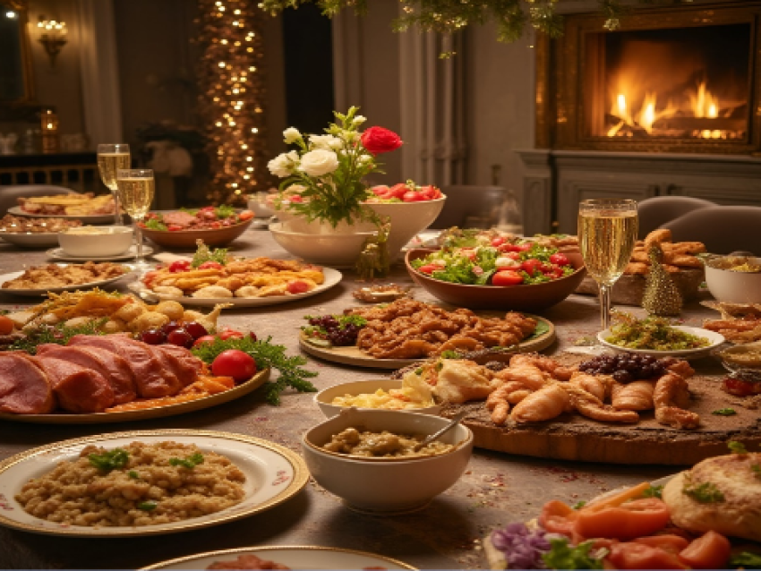 Правила питания в новогодние праздники