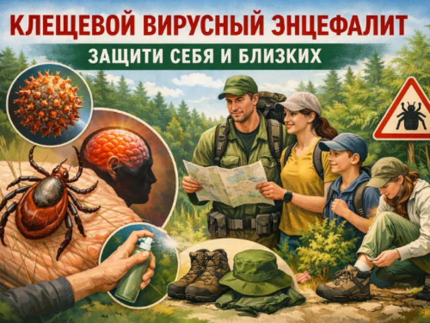 «Клещевой вирусный энцефалит – защити себя и близких»
