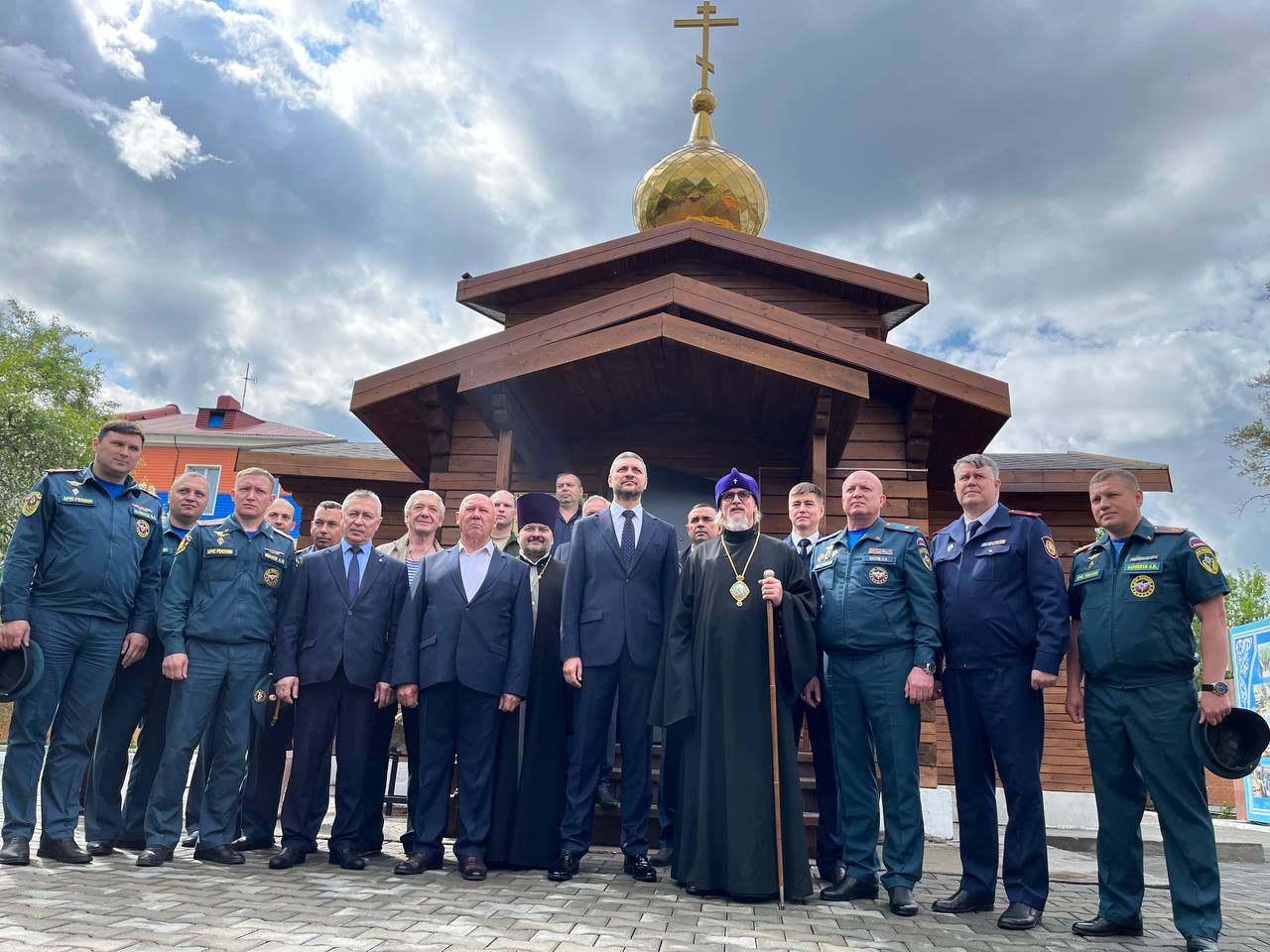 Церковь Чита возле вокзала для фотошопа