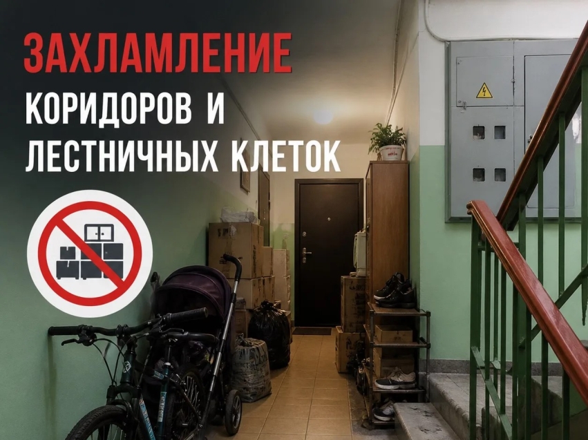 ​Почему нельзя захламлять коридоры и лестничные клетки в подъезде: разбираем риски
