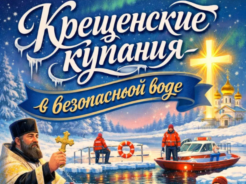 Крещенские купания – в безопасной воде