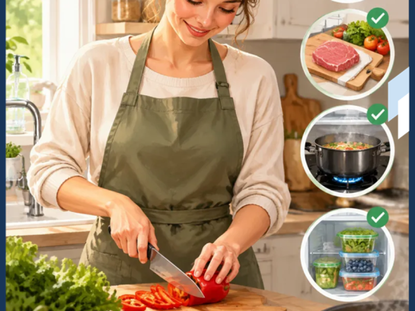 Приготовление пищи — ответственная задача: не только вкусно, но и безопасно