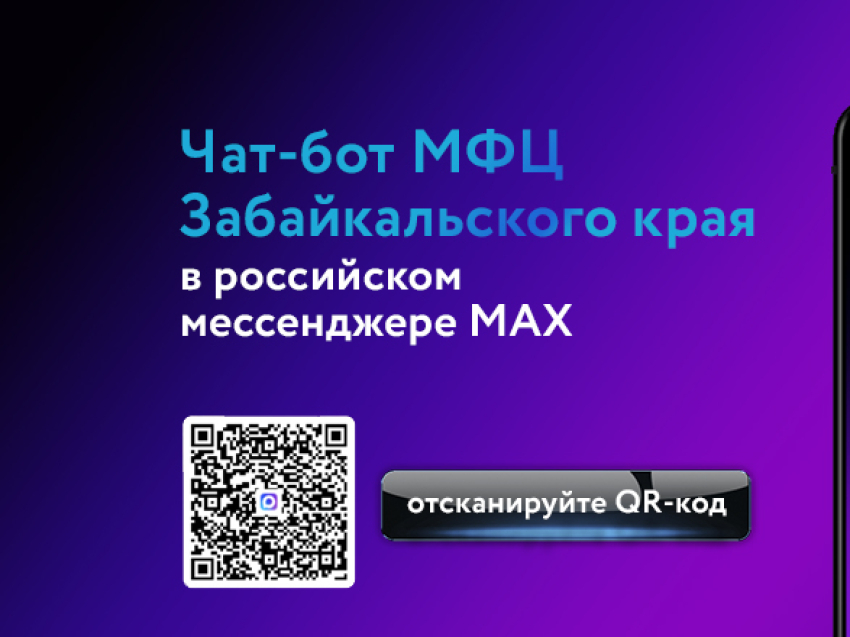 Записаться в МФЦ на приём можно через Чат-бот МАХ