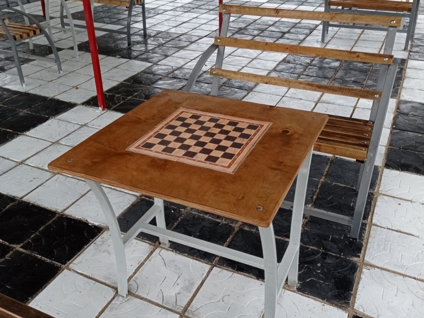 Шахматную зону организовали для кокуйских бабушек и дедушек
