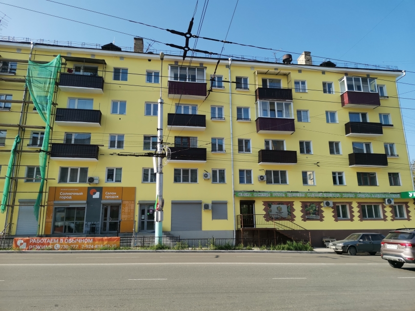 Капитальный ремонт фасада по улице Ленина в Чите обойдется в сумму около четырех миллионов рублей