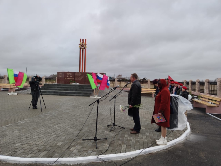 Мемориал в преддверии Дня Победы открыли в посёлке Степь Забайкальского края