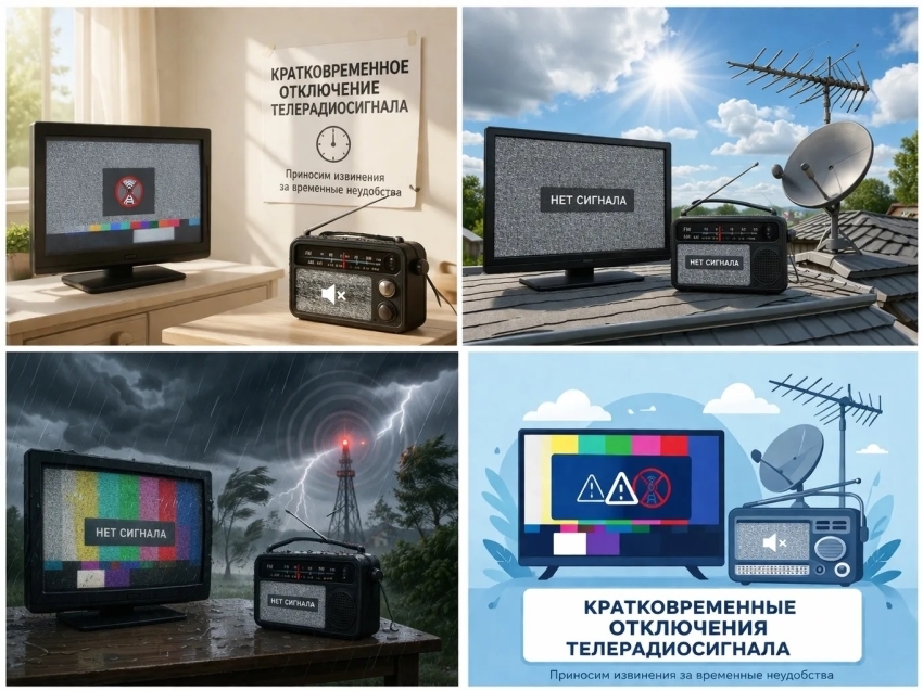 Кратковременные отключения телерадиосигнала в Забайкалье