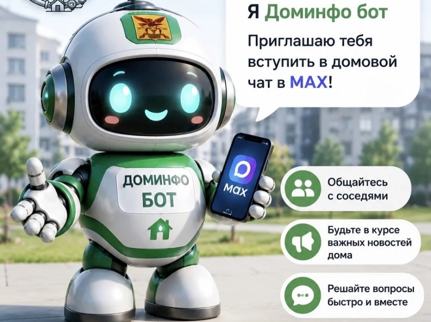 Умный дом начинается с общения: представляем «Доминфо бот» — ваш помощник в управлении домом