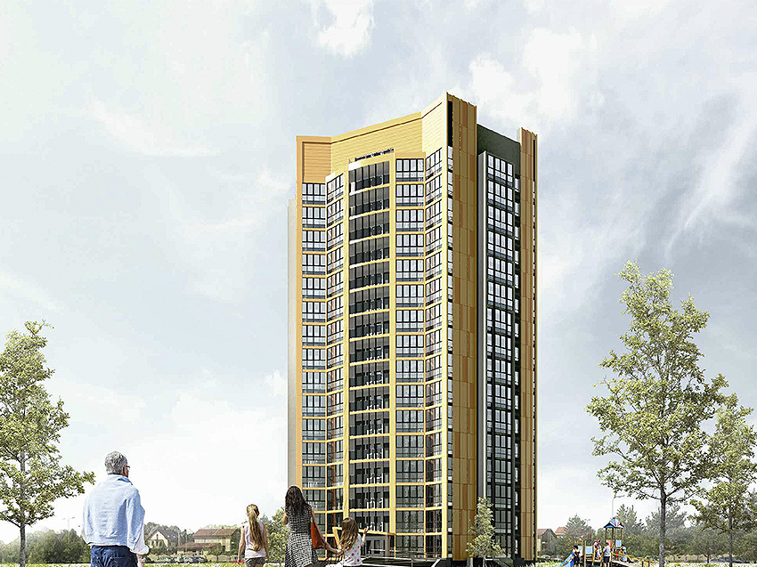 ​Резидент ТОР «Забайкалье» строит новый жилой комплекс в Чите с собственным детсадом