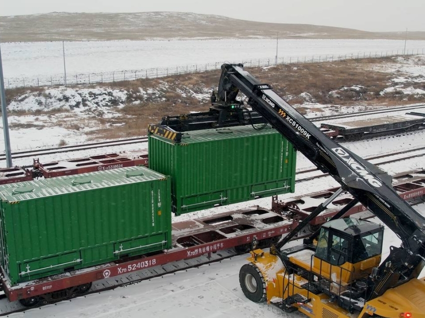 Первые два железнодорожных состава с ячменем отправились с Забайкальского зернового терминала в Китай в марте