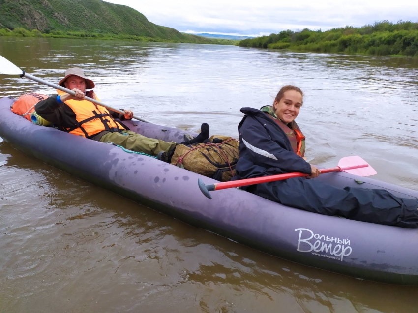 Команда Забайкальского детско-юношеского центра совершила 130 километровый сплав по реке Онон