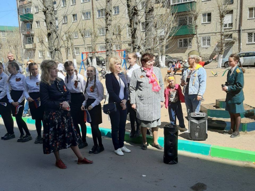 Татьяна Клименко поздравили ветеранов Великой Отечественной войны с Днем Победы