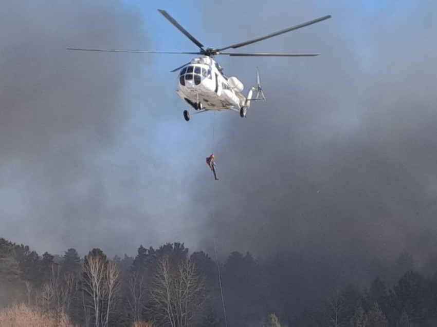 Лесные пожарные Забайкалья приняли участие во Всероссийских командно-штабных учениях по тактике и технике тушения лесных пожаров