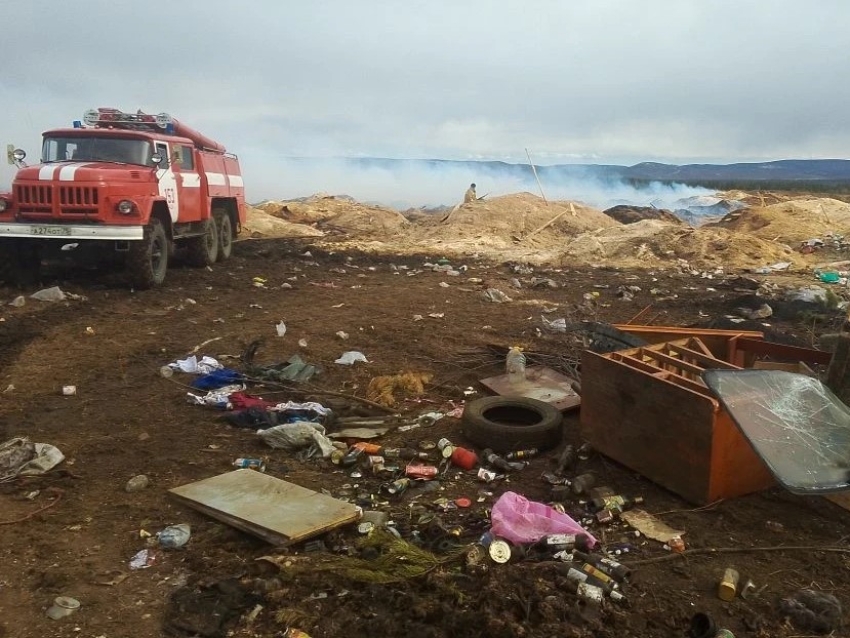 Эконадзор вынес предостережение администрации Хилокского округа из-за пожара на свалке