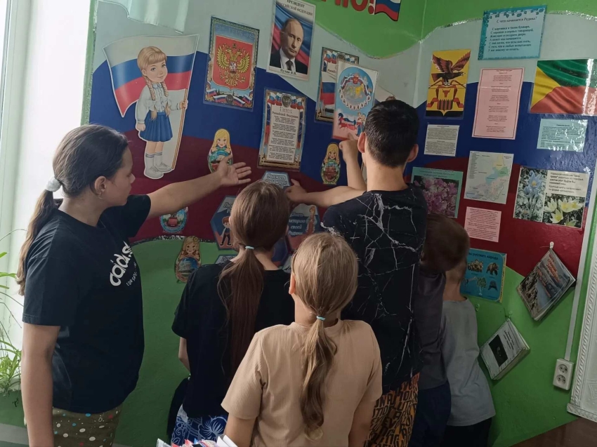 ​В Нерчинском центре «Гарант» прошло занятие по патриотическому воспитанию 