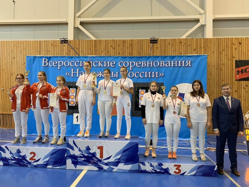 Забайкальские лучники завоевали восемь медалей различного достоинства Всероссийских соревнованиях «Надежды России»
