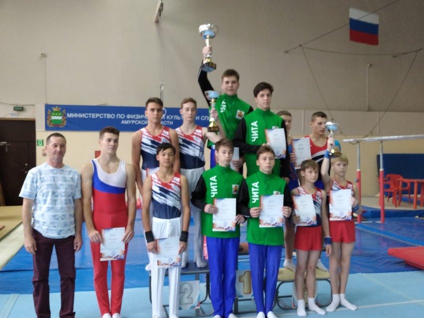 Забайкальские гимнасты стали победителями на первенстве ДФО в Благовещенске
