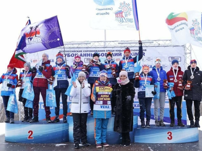 Юные забайкальские биатлонисты завоевали семь медалей на Всероссийском кубке в Южно-Сахалинске