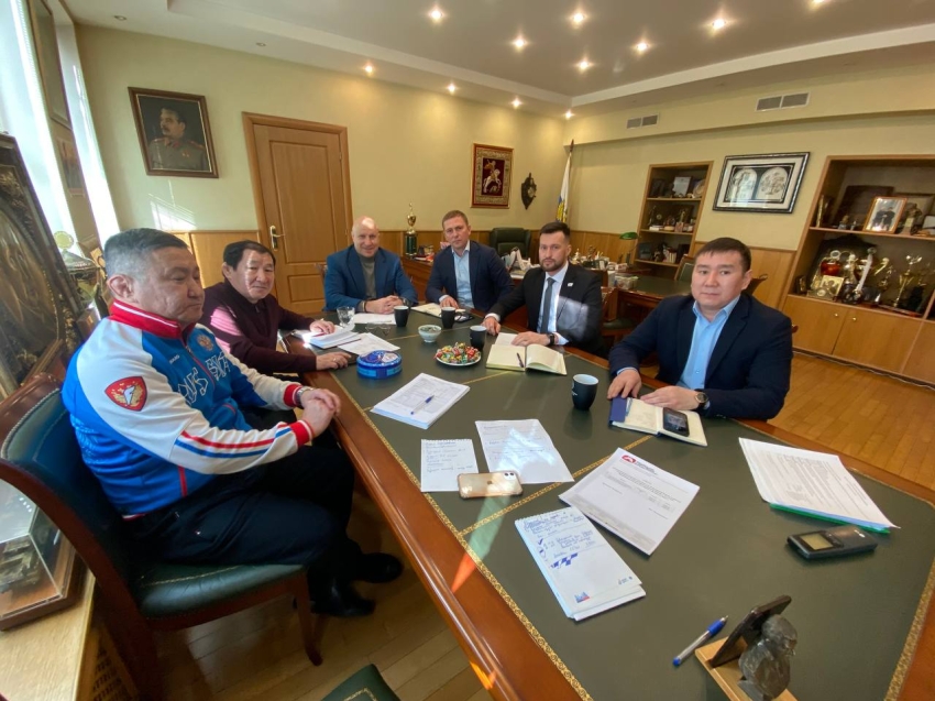 Андрей Серёдкин встретился с президентом спортивной борьбы России в Москве