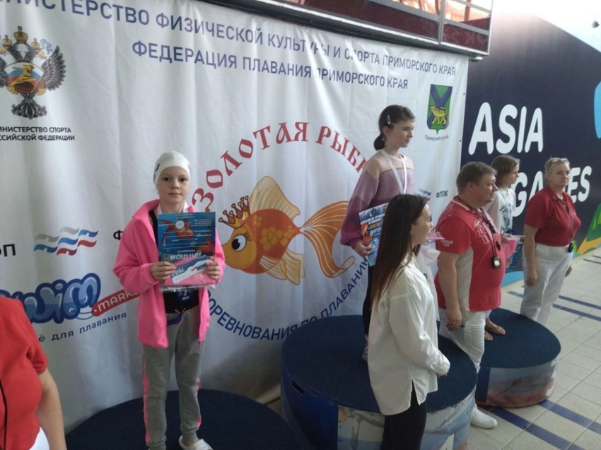 Забайкальские пловцы завоевали четыре медали на Всероссийских соревнованиях «Золотая рыбка»