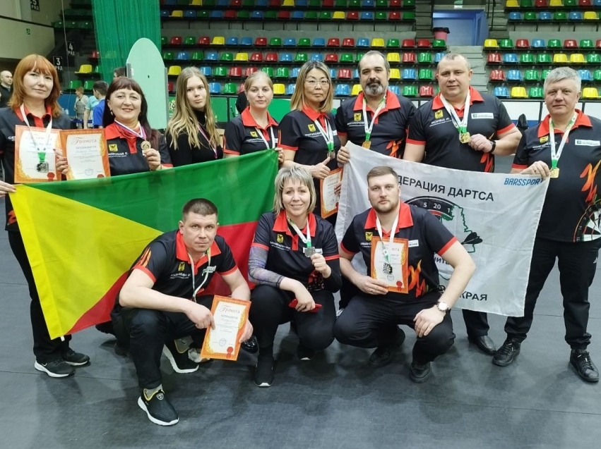 Дартсмены Zабайкалья завоевали семь медалей на чемпионате ДФО в Хабаровске