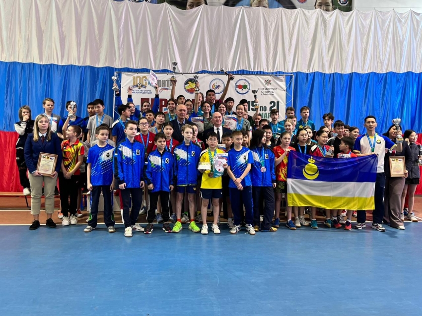 Спортсмены из Бурятии победили на первенстве Дальнего Востока по настольному теннису в Забайкалье