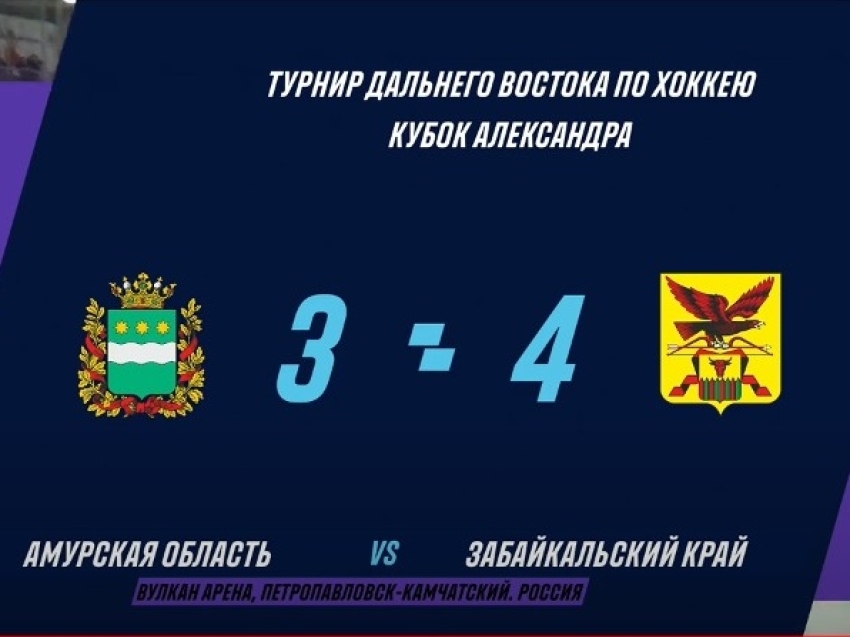 Сборная Забайкалья одержала победу в хоккейном турнире «Кубок Александра» на Камчатке