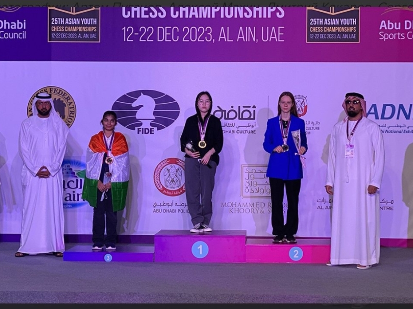Шахматистка из Забайкалья победила на Первенстве Азии в Эль-Айне