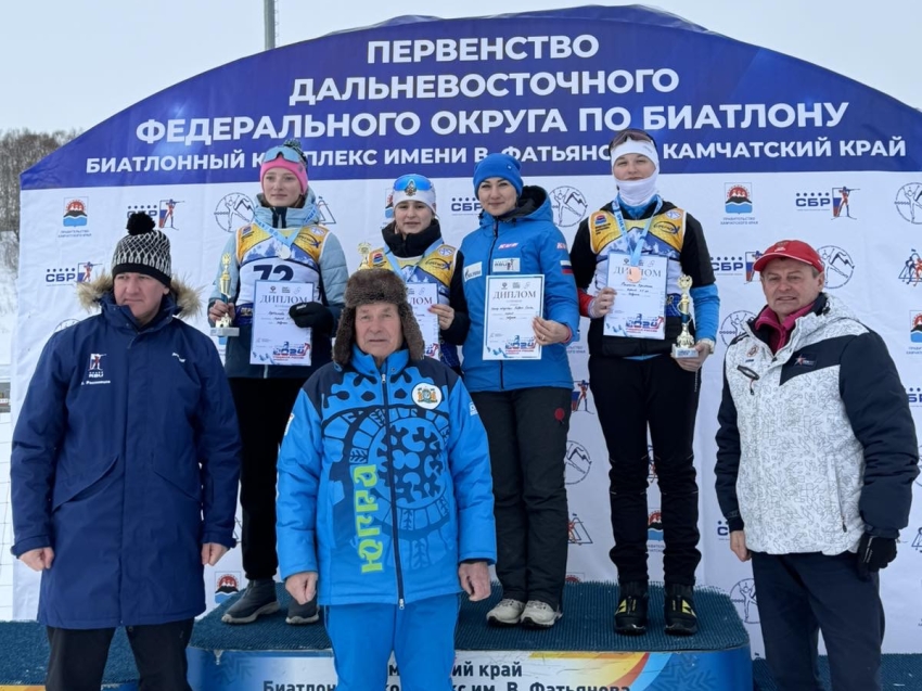 Сборная Забайкалья стала бронзовым призером первенства Дальнего Востока по биатлону в Петропавловске-Камчатском