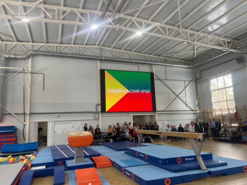 В Чите состоялось открытие Чемпионата и первенства ДФО по спортивной гимнастике 