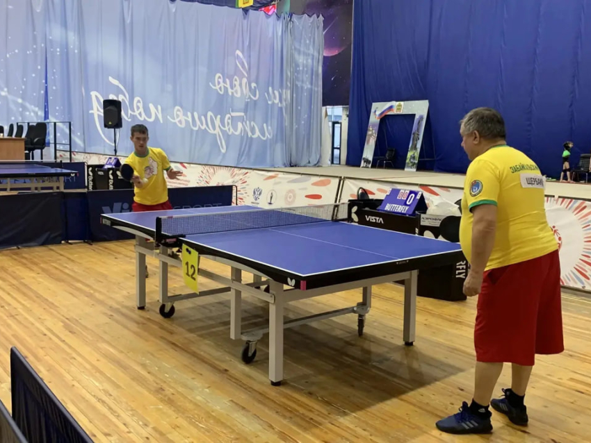 Забайкальцы приняли участие во Всероссийской спартакиаде «Специальная Олимпиада России» по настольному теннису