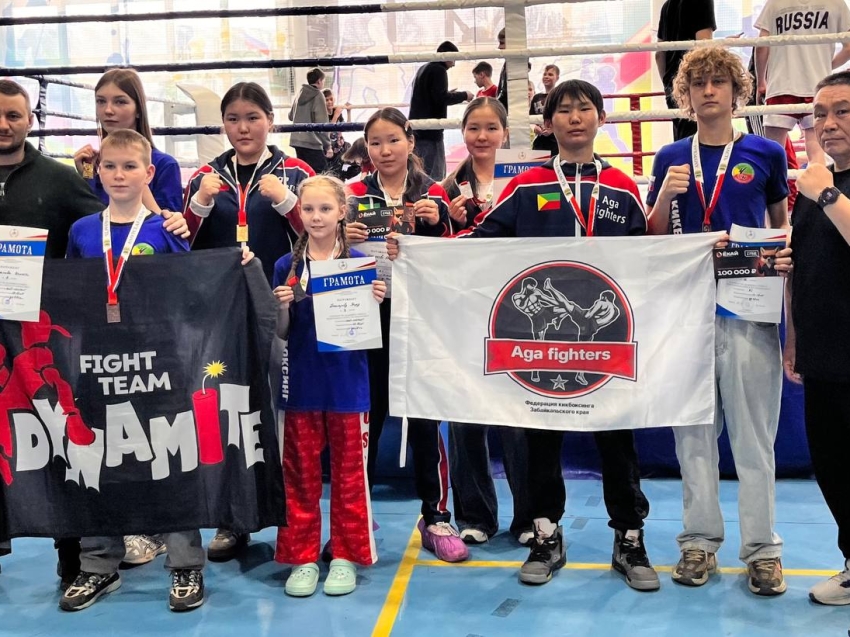 Кикбоксеры Забайкалья стали призерами на Чемпионате и первенстве ДФО по кикбоксингу 