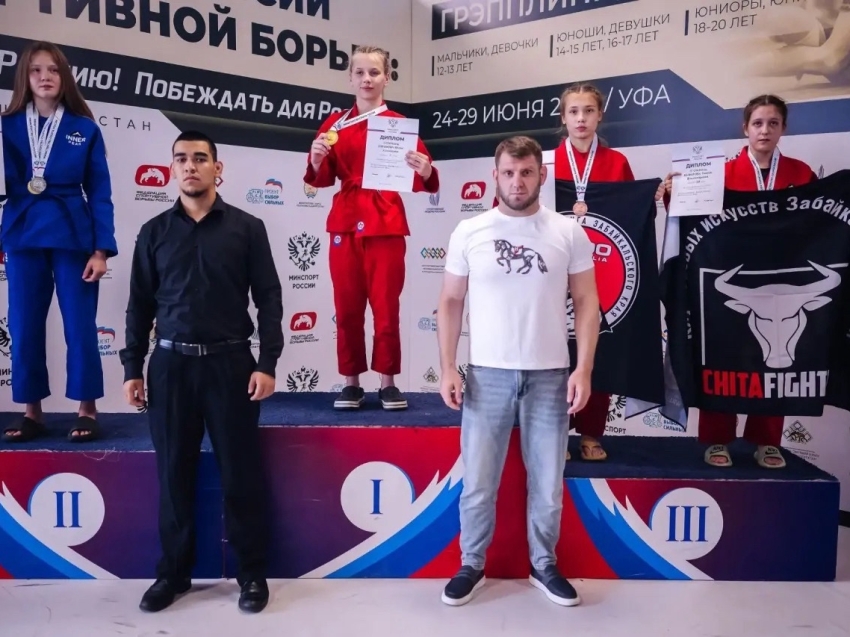 Забайкальские грэпплеры стали призёрами Первенства России