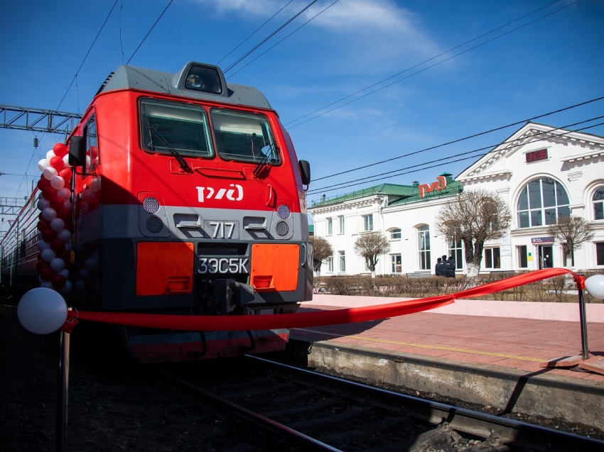 На участке Борзя – Забайкальск запустили движение поездов на электротяге