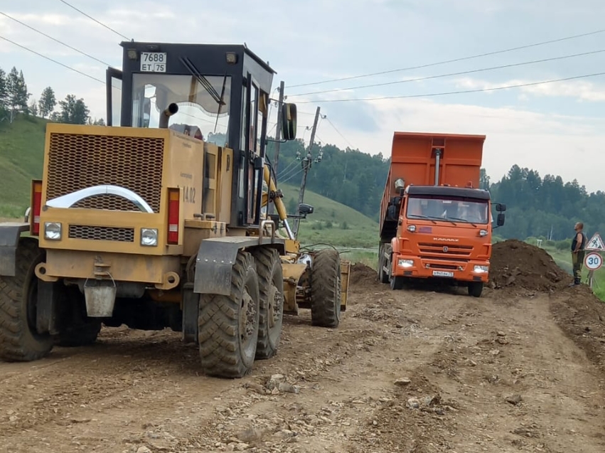 Дорожники Забайкалья приступают к ликвидации размыва между Нерчинском и Сретенском